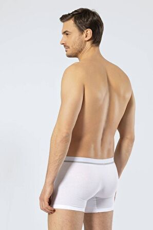 Cacharel Erkek Düğmeli Boxer Beyaz