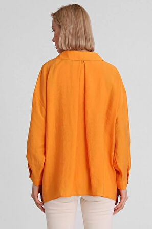 OMZU DÜŞÜK OVERSİZE GÖMLEK