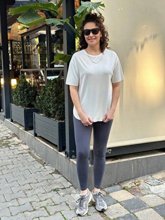 BİSİKLET YAKA MODAL BASIC TSHIRT