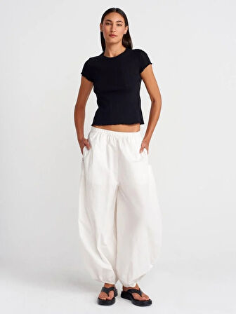 BELİ LASTİKLİ BALON PANTOLON