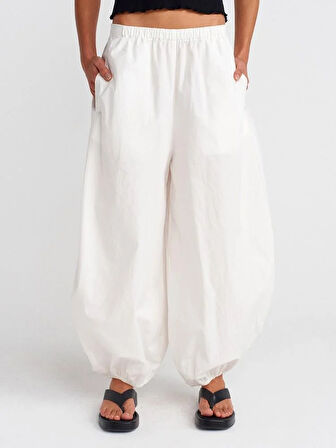 BELİ LASTİKLİ BALON PANTOLON