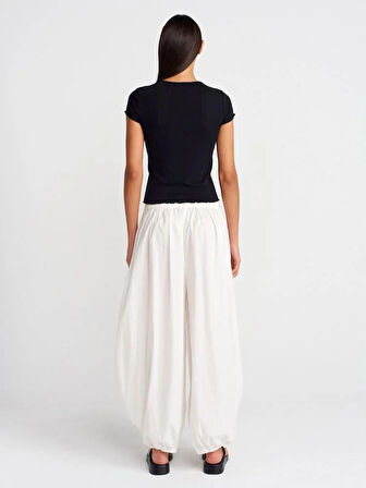 BELİ LASTİKLİ BALON PANTOLON