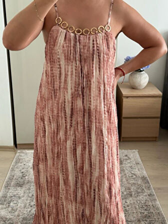 HALKALI KRAŞLI ELBİSE