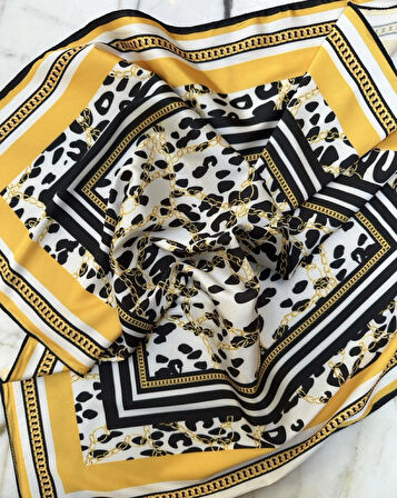 ZİNCİR BENEK DESENLİ FULAR