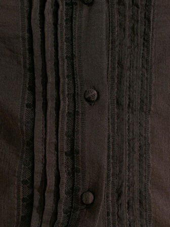 NERVÜR DETAYLI BALON KOL GÖMLEK