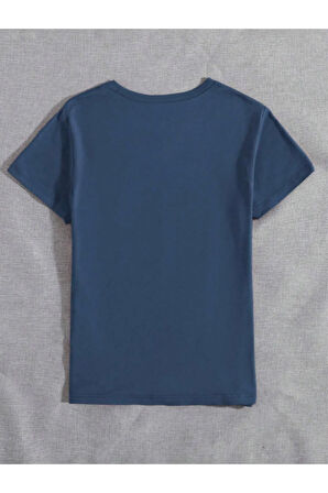 Unisex İtalyan Skyline Özel Tasarım Ön Baskılı Tasarım Tshirt