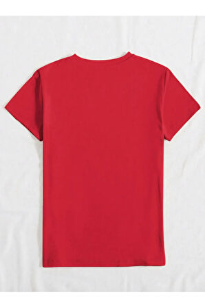 Unisex İtalyan Skyline Özel Tasarım Ön Baskılı Tasarım Tshirt