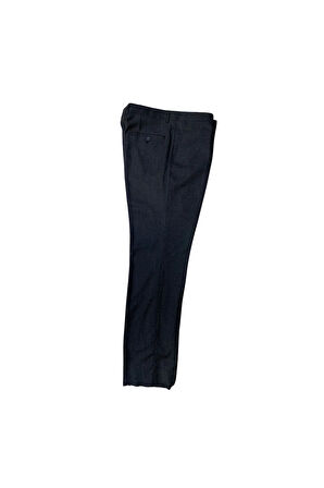 REGULAR KALIP DESENLİ POLİ VİSKON MEVSİMLİK KUMAŞ PANTOLON