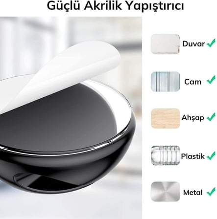 Çok Amaçlı Kablo Tutucu Akrilik Güçlü Yapışkanlı Organizer Düzenleyici 16 Parça Set Kolay Kullanımlı