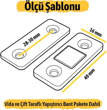 Mıknatıslı Küçük Çıt Çıt Kapı Pencere İçin Sineklik Kümes Pencere ve Kapıları İçin Tutucu Çıt Çıt
