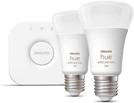 Philips HueWCA 9W E27 Renkli Akıllı Ampul 2'li Başlangıç Seti