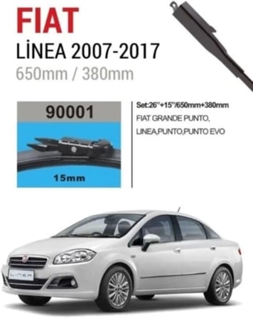 Fiat Linea Ön Muz Silecek Takımı (2007-2016)
