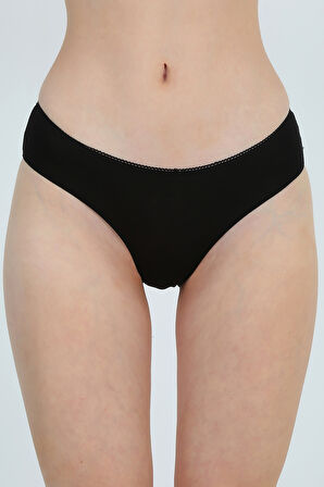 Bayan Bambu Bikini 3'lü Külot 