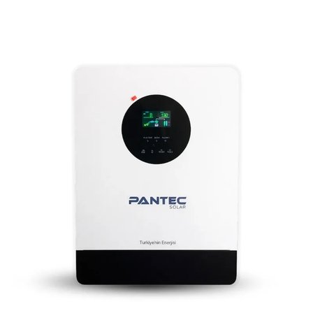 Pantec 3KW Yüksek Voltaj Tam Sinüs Akıllı İnverter 24V 100A MPPT Şarjlı İnverter