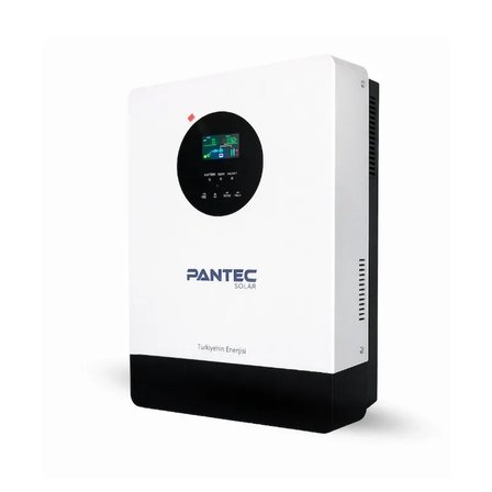Pantec 3KW Yüksek Voltaj Tam Sinüs Akıllı İnverter 24V 100A MPPT Şarjlı İnverter