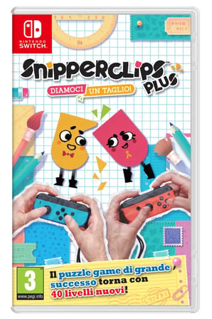 Snipperclips: Cut It Out, Together! - Fiziki Kartuş Oyun Gönderilir