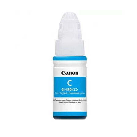Canon Gl490 Mavi Renk Orijinal Mürekkep 7000 sayfa