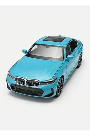 BMW 320İ Araba BMW 3 Serisi Araba 1:24 Diecast Metal Model Araba Sesli Işıklı