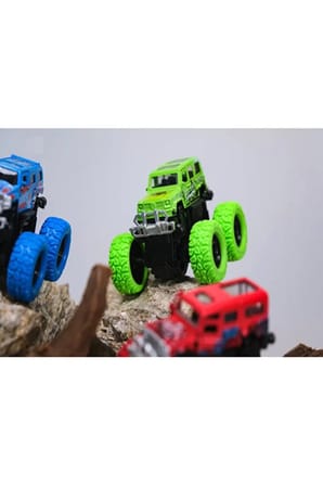 Piccolo Mondi Off-Road Sürtmeli Araba (Mavi)
