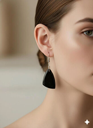 El Yapımı Tasarım Kadın Küpe - Kulağı Ağrıtmayan Çok Hafif ve Renkli Sallantılı Model