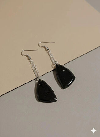 El Yapımı Tasarım Kadın Küpe - Kulağı Ağrıtmayan Çok Hafif ve Renkli Sallantılı Model