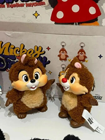 Mickey Family Cute Together Labubu Mickey Milo Ailesi  Sürpriz Blind Box Anahtarlık Figür Serisi