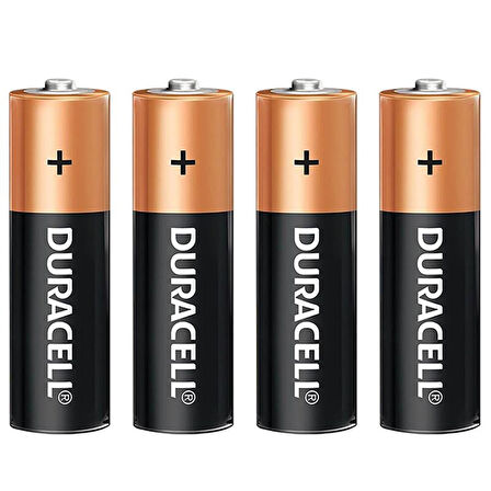 DURACELL LR6/MN1500 AA 1.5 VOLT ALKALİN KALEM PİL (4'LÜ PAKET FİYATI)