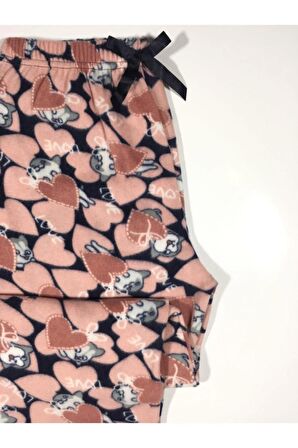 Cepsiz Kışlık Polar Kadın Pijama Altı Tek Alt je17