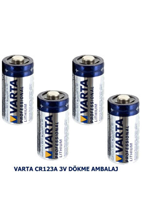 Varta Cr123a Lithium 3v Dökme Ambalaj