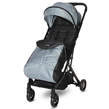 Lorelli Myla Ayrılıp Birleşebilen Kabin Set İkiz Bebek Arabası - Arctic Blue