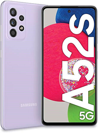 SAMSUNG Galaxy A52S 5G Mor 128 GB 8 GB Ram YENİLENMİŞ ÜRÜN (Sıfır Gibi)