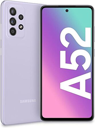 Samsung Galaxy A52 Mor 128 GB 8 GB Ram YENİLENMİŞ ÜRÜN (Sıfır Gibi) 
