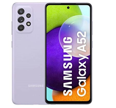 Samsung Galaxy A52 Mor 128 GB 8 GB Ram YENİLENMİŞ ÜRÜN (Sıfır Gibi) 