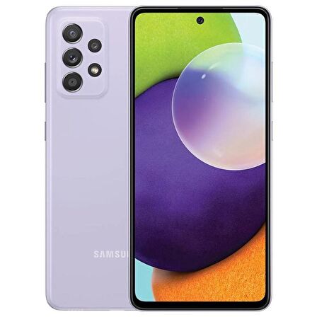 Samsung Galaxy A52 Mor 128 GB 8 GB Ram YENİLENMİŞ ÜRÜN (Sıfır Gibi) 