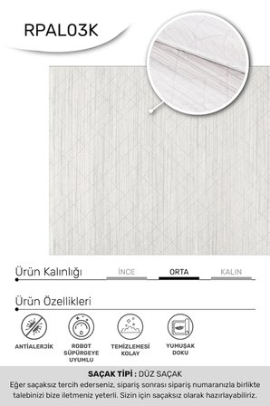 ANATOLIA HALI / ALYA-Krem/Vizon- Özel Ölçü-Salon, Oturma Odası ve Koridor Halısı