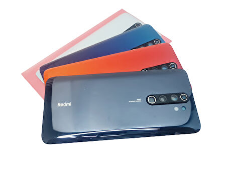 Xiaomi Redmi NOTE 8 PRO Arka Kapak (Cam Lensli) Mavi