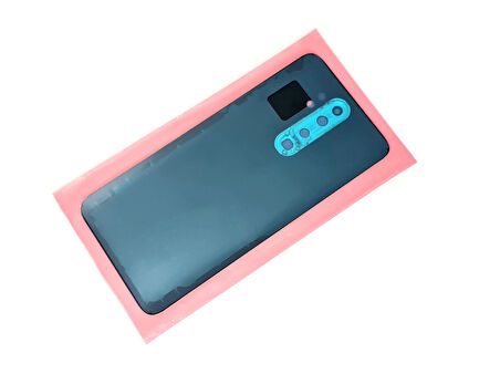 Xiaomi Redmi NOTE 8 PRO Arka Kapak (Cam Lensli) Mavi