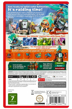 Splatoon Raiders – Switch 2 - Fiziki Kartuş Oyun