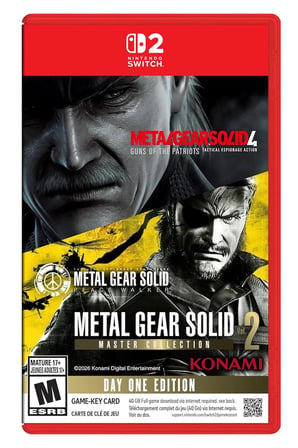 Metal Gear Solid: Master Collection Vol. 2 – Day One Edition – Switch 2 - Fiziki Kartuş Oyun