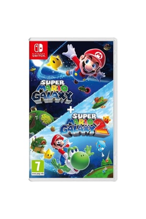 Switch Super Mario Galaxy + Super Mario Galaxy 2 - FİZİKİ KARTUŞ GÖNDERİLİR