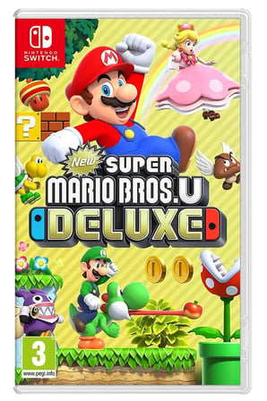 New Super Mario Bros. U Deluxe - Switch - Fiziki Kartuş Oyun Gönderilir