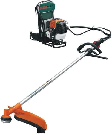 RTRMAX RTM9636 52 cc/1.9Hp 255 mm Benzinli Sırt Tırpan, Yeşil