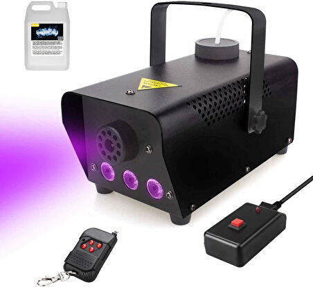 DJ PRO FOG-40 400 WATT LED SİS MAKİNESİ+ 5 LİTRE ORTA SİS LİKİTİ