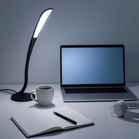USB LED Masa Lambası – 14 Ledli, 3 Kademeli Dokunmatik Işık, Esnek Boyunlu Kitap Okuma &amp; Çalışma Lambası