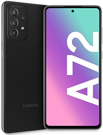 Samsung Galaxy A72 Siyah 128 GB / 8 GB Ram YENİLENMİŞ ÜRÜN (Sıfır Gibi)