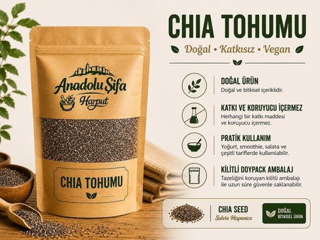  Chia Tohumu 100 Gr Doğal