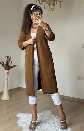 Merserıze Hırka Camel