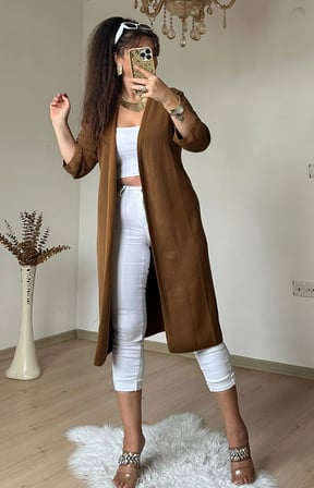 Merserıze Hırka Camel