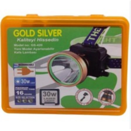 Gold Silver Gs-250 30 W Ledli Küçük Başlı Kafa Lambası