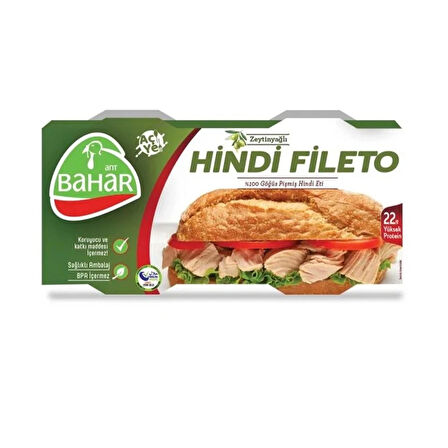Bahar Hindi Fileto 120gx2 (Aç - Ye )